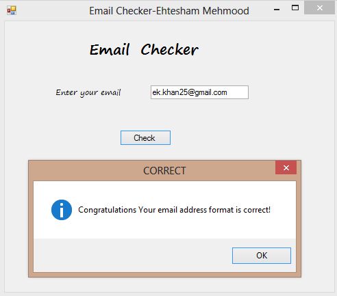 Email checker